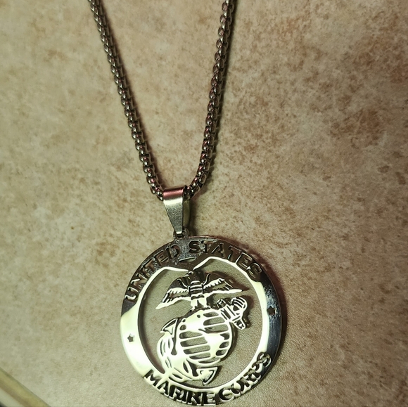 New USMC Marine corps necklace - Picture 2 of 4